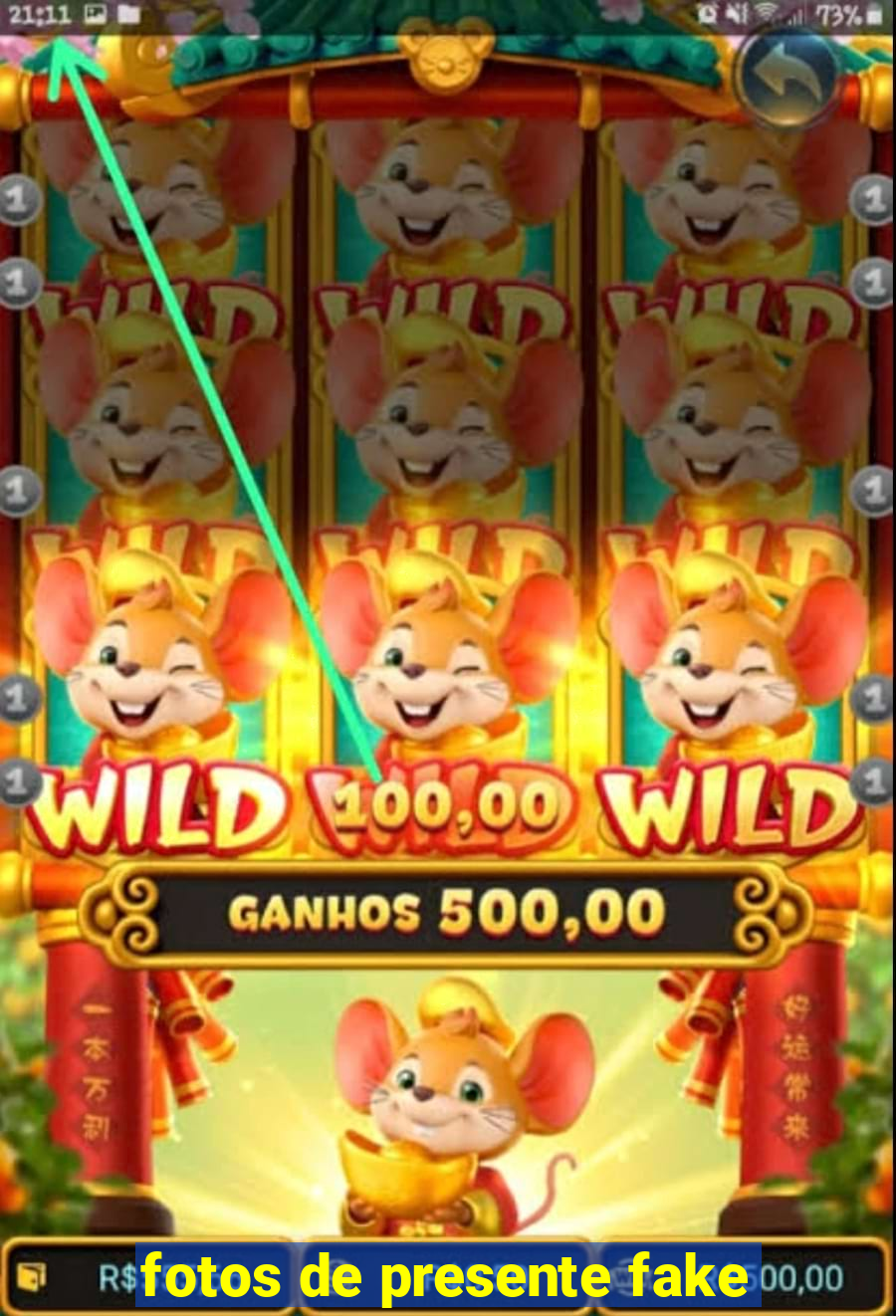 fotos de presente fake
